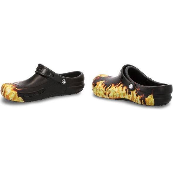Crocs Klapki męskie Bistro Graphic Clog czarne r. 46/47