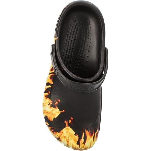 Crocs Klapki męskie Bistro Graphic Clog czarne r. 46/47