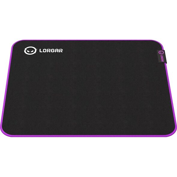 Podkładka Lorgar LORGAR Mousepad Main 313  360mmx300mmx3mm/High-speed/Black retail