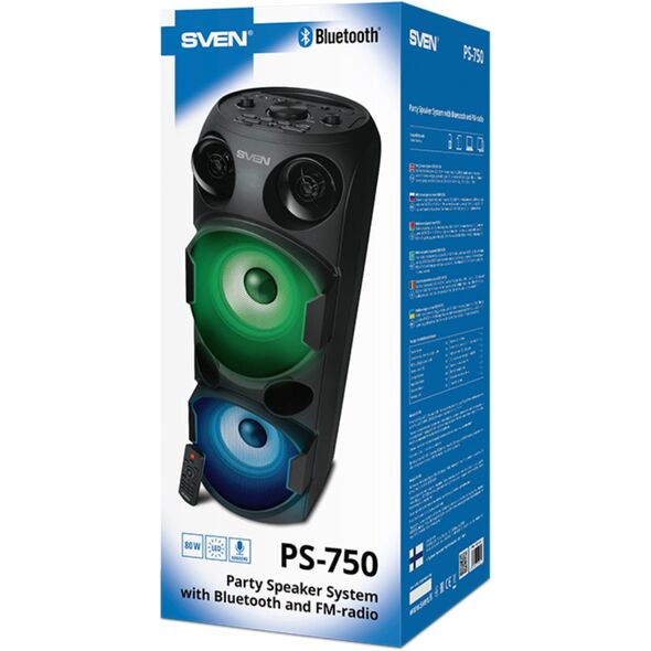 SVEN GŁOŚNIK BLUETOOTH PS-750