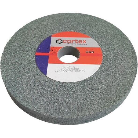 Δίσκος ακονίσματος CORTEX, 200 x 20 x 32 mm, F60, καρβίδιο του πυριτίου