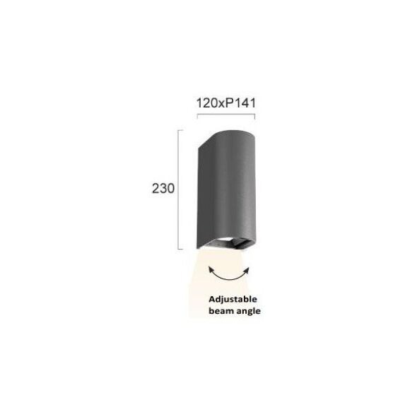 ΛΑΜΠΑ ΕΞΩΤΕΡΙΚΟΥ ΧΩΡΟΥ AZORES 20W IP65