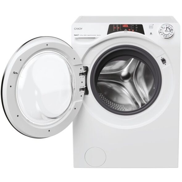 Candy Washing Machine with Dryer | ROW41494DWMCT-S | Energy efficiency class A/F | Front loading | Washing capacity 14 kg | 1400 RPM | Depth 67 cm | Width 60 cm | Display | Digit | Drying system | Drying capacity 9 kg | Steam function | White