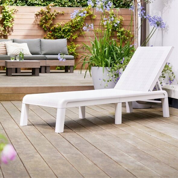 Keter Saulosanas kresls Mallorca balts 8711245160337