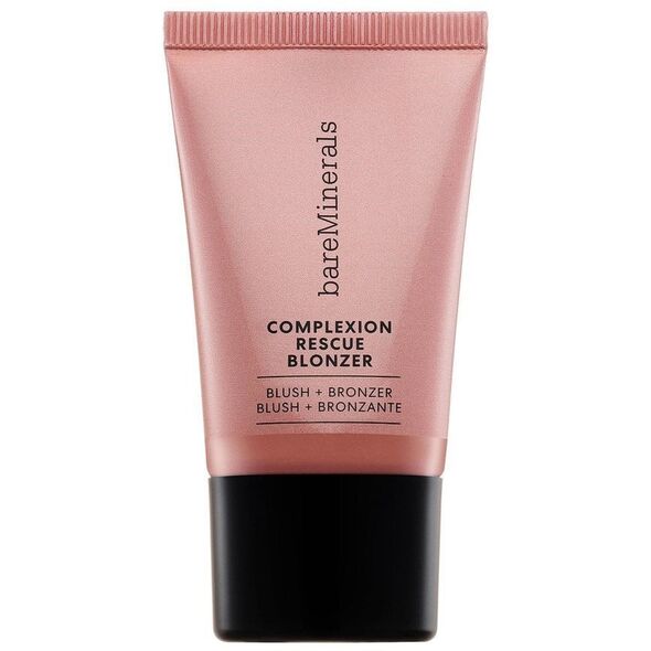 bareMinerals Complexion Rescue Blonzer bronzer i róż do policzków w kremie Kiss of Rose 15ml