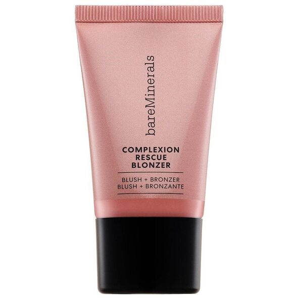 bareMinerals Complexion Rescue Blonzer bronzer i róż do policzków w kremie Kiss of Pink 15ml