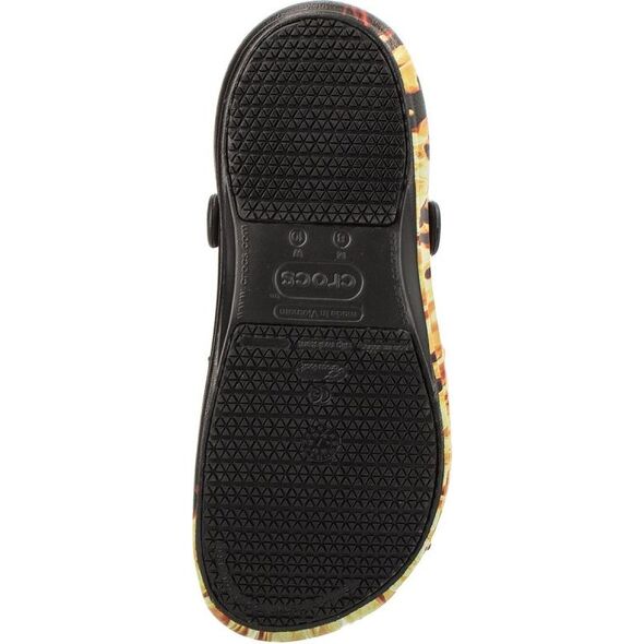 Crocs Klapki męskie Bistro Graphic Clog czarne r. 37/38