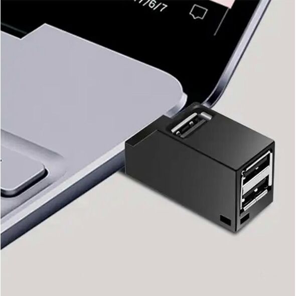 HUB USB ATL AK337 Hub usb 3.0 czarny