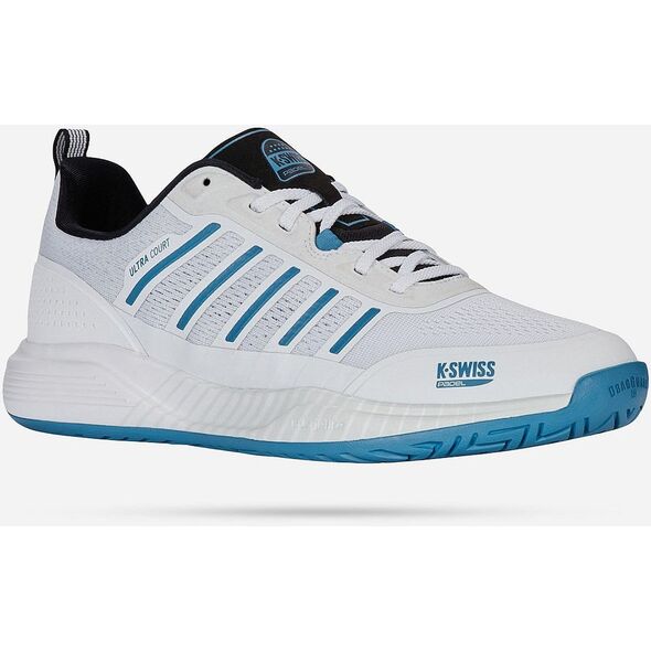 Παπούτσια padel για άνδρες K-SWISS ULTRA COURT PADEL λευκό/μαύρο EU45