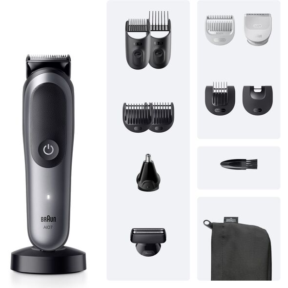 Braun 80789908 maszynka do włosów Ciemny Szary 21 Litowo-jonowa (Li-Ion)