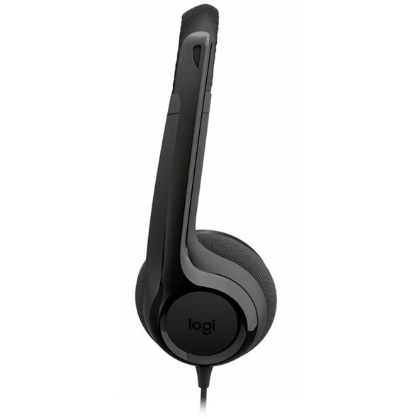 Logitech H390 USB Zestaw słuchawkowy Przewodowa Opaska na głowę Połączenia/muzyka USB Typu-A Czarny