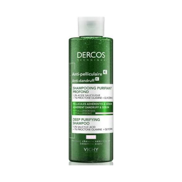 Vichy Vichy Dercos Anti-Dandruff Deep Purifying Szampon do włosów 250ml