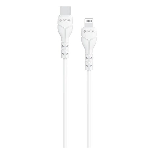 Καλώδιο Σύνδεσης USB 2.0 Devia EC150 USB C σε Lightning PD 27W 1m Kintone Eco-Friendly Λευκό 6942297112582 6942297112582 έως και 12 άτοκες δόσεις