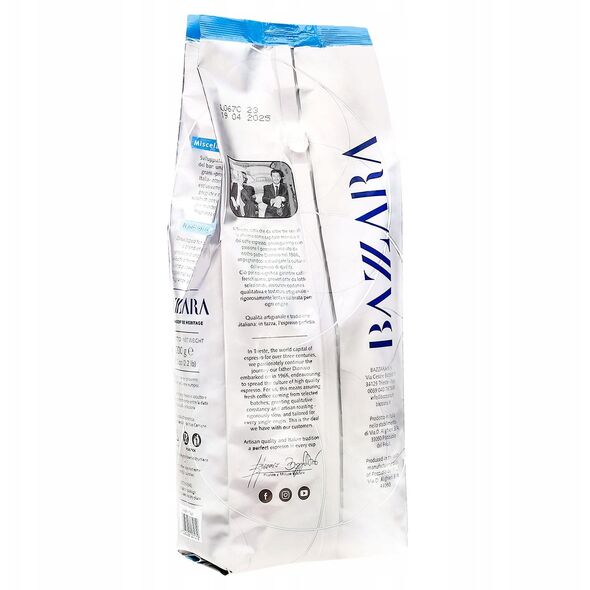Kawa ziarnista Bazzara Kawa ziarnista PIACEREPURO 1000 g