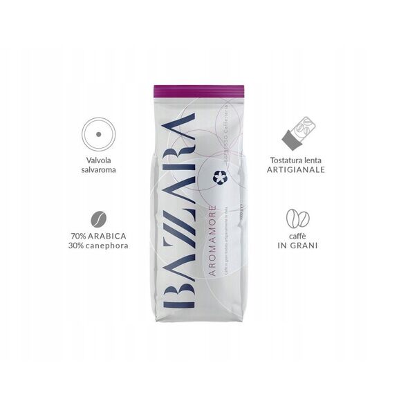Kawa ziarnista Bazzara Kawa ziarnista Aroma More 1000 g