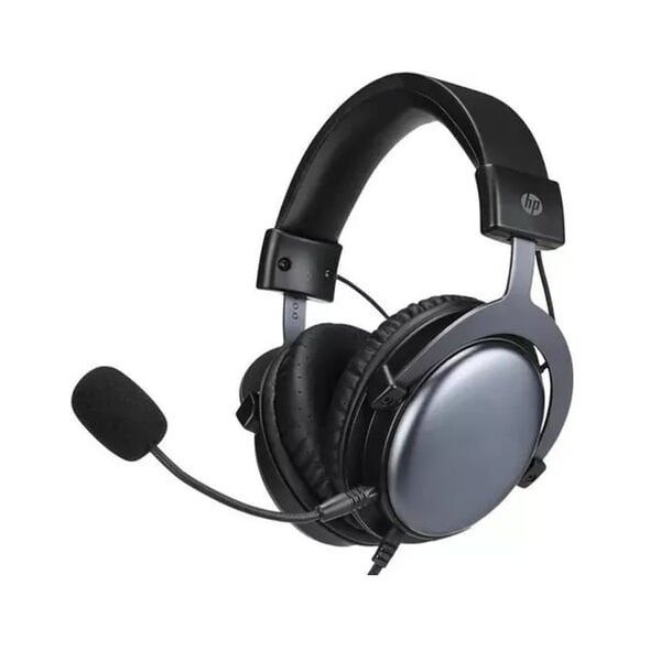 HP DHE-8005N, s�uchawki z mikrofonem, przewodowa, czarna, 2.0, pod�wietlona, 3.5 mm jack + USB