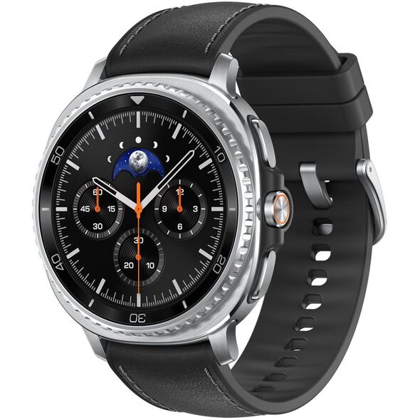Samsung Galaxy Watch 8 Classic 3,3 cm (1.3") AMOLED 46 mm Cyfrowy 438 x 438 px Ekran dotykowy 4G Srebrny Wi-Fi GPS