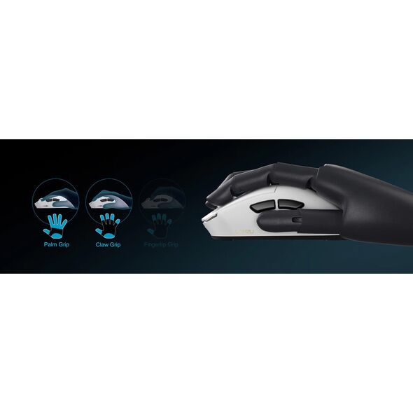 Mysz Lamzu Paro Aurora 8K Wireless White