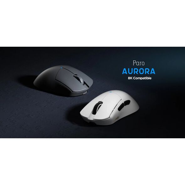Mysz Lamzu Paro Aurora 8K Wireless White