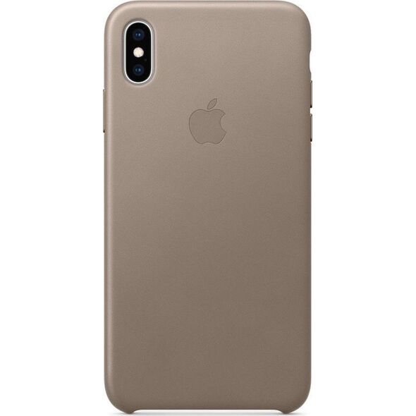 Apple Etui skórzane iPhone XS Max - jasnobeżowe-MRWR2ZM/A