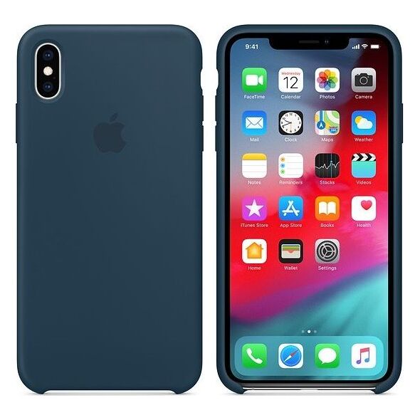 Apple Silikonowe etui do iPhonea XS Max - oceaniczna zieleń-MUJQ2ZM/A