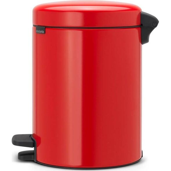 Kosz na śmieci Brabantia New Icon na pedał 5L czerwony (112089)