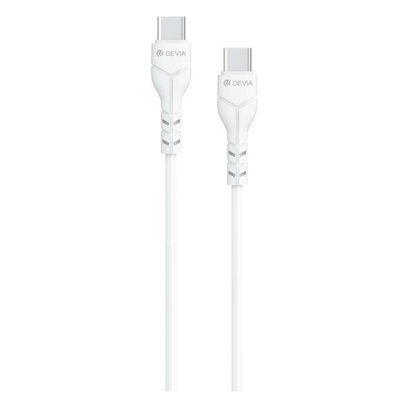 Καλώδιο Σύνδεσης USB 2.0 Devia EC151 USB C σε USB C 1m Kintone Eco-Friendly Λευκό 6942297112575 6942297112575 έως και 12 άτοκες δόσεις