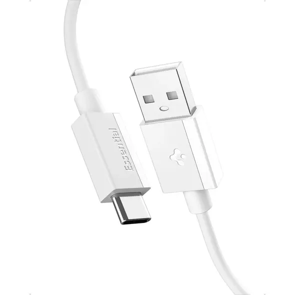 Kabel USB-C / USB-C Spigen EB6020AC Essential USB-C Cable 60W 200cm White