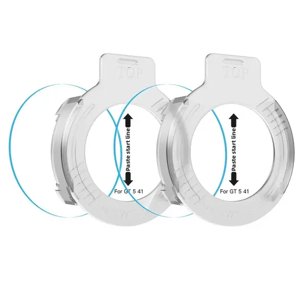 Szkło hartowane Tech-Protect Easy Set+ do Huawei Watch GT 5 41mm Clear [2 PACK]
