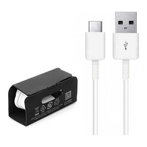 Kabel USB USB-A - USB-C 1.1 m Biały (26197)