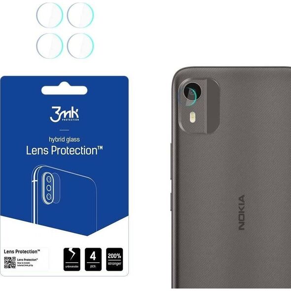 3MK Nokia C12 - 3mk Lens Protection