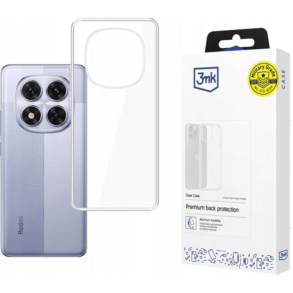 3MK Etui Clear Case do Xiaomi Redmi Note 14 Pro+ Plus