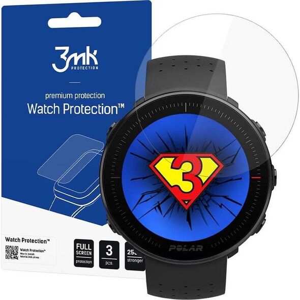 3MK Folia ochronna na ekran x3 3mk Watch Protection do Polar Vantage M