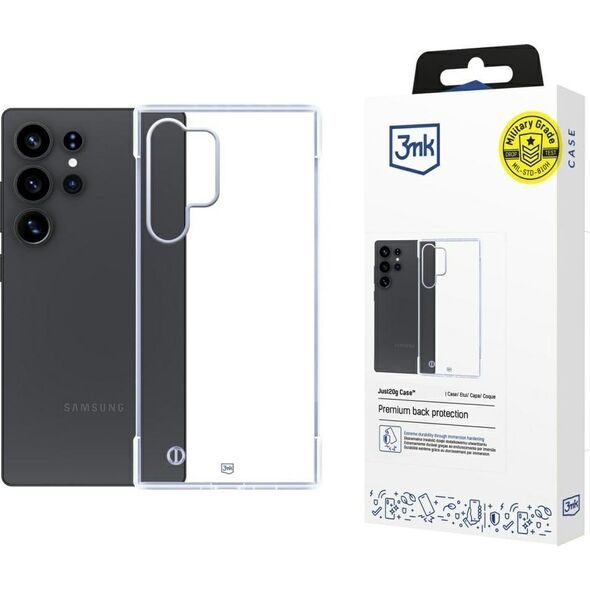 3MK Etui Just20g Clear Case do Samsung Galaxy S25 Ultra