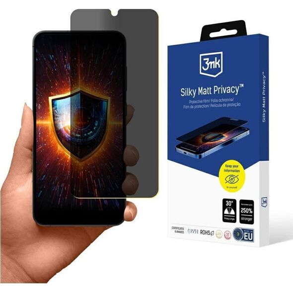 Folia prywatyzująca 3MK Silky Matt  Privacy do Samsung Galaxy S25+