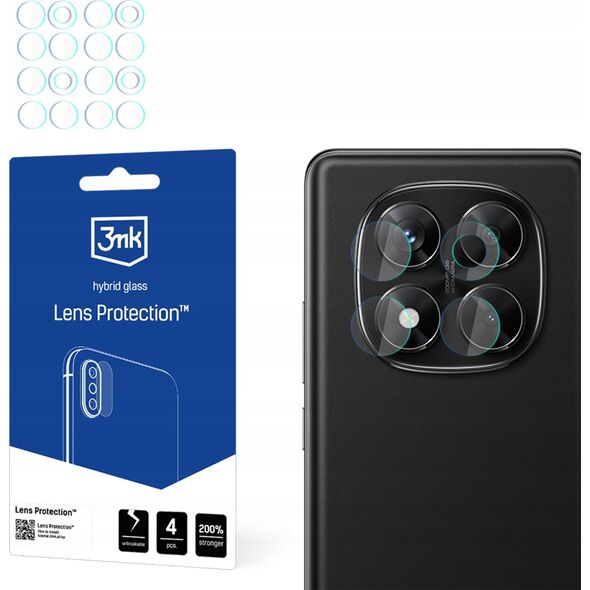 Ochrona na obiektyw aparatu 3MK Lens  Protection do Redmi Note 14 Pro 4G