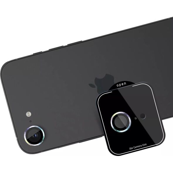 Szkło Hartowane na Obiektyw Aparatu do iPhone 16e 3mk Lens Protection Pro Rainbow