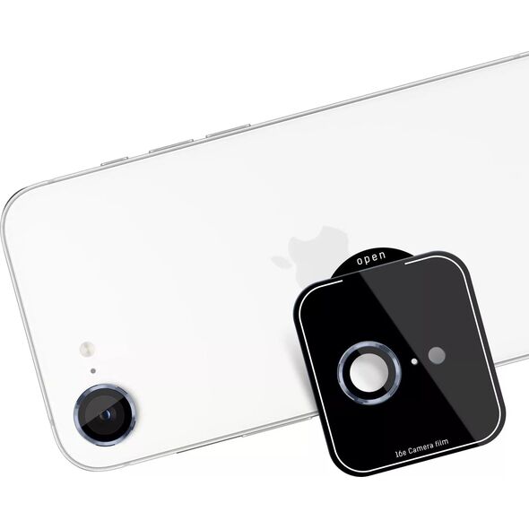 Szkło hartowane na obiektyw aparatu do Apple iPhone 16e - 3mk Lens Protection Pro Blue