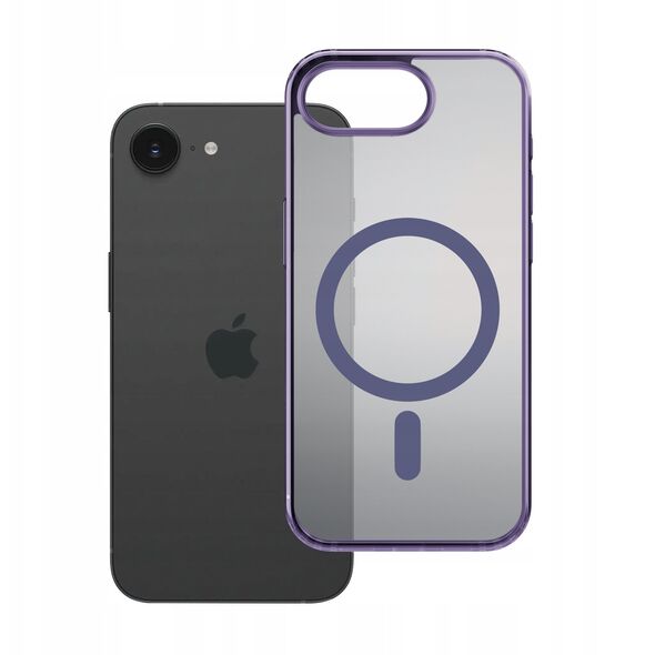 3MK Etui Frosty MagCase Purple do Apple iPhone 16E