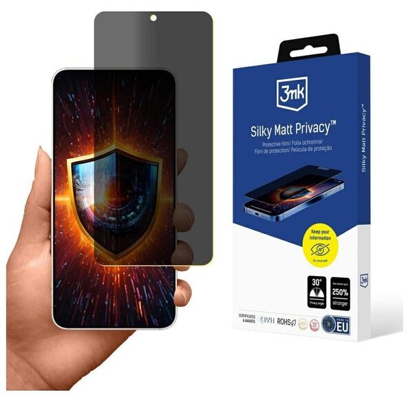 3MK Silky Matt Privacy Privacy Film for Samsung Galaxy S25 Edge