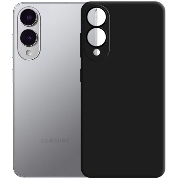 Etui 3MK Silicone Case do Samsung Galaxy S25 Edge czarny