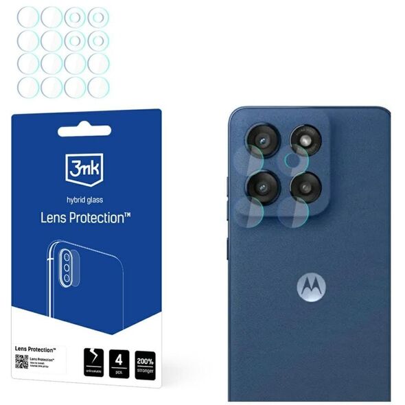 Ochrona na obiektyw aparatu 3MK Lens     Protect do Motorola Edge 60 Stylus 4szt