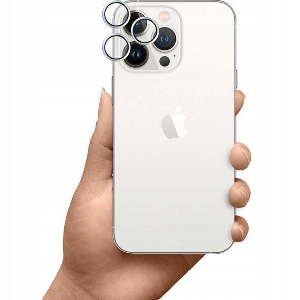 Apple iPhone 15 Pro - HARDY Lens Protection Pro White