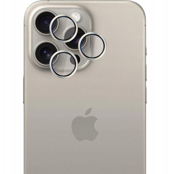 Apple iPhone 15 Pro Max - HARDY Lens Protection Pro Natural
