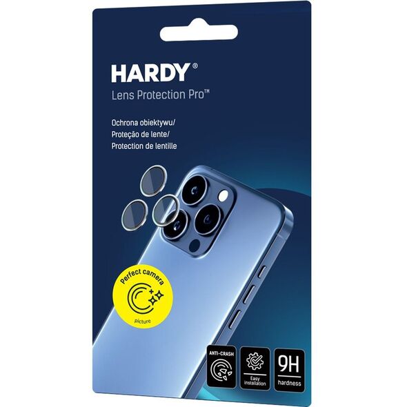 Apple iPhone 15 Pro - HARDY Lens Protection Pro Rainbow