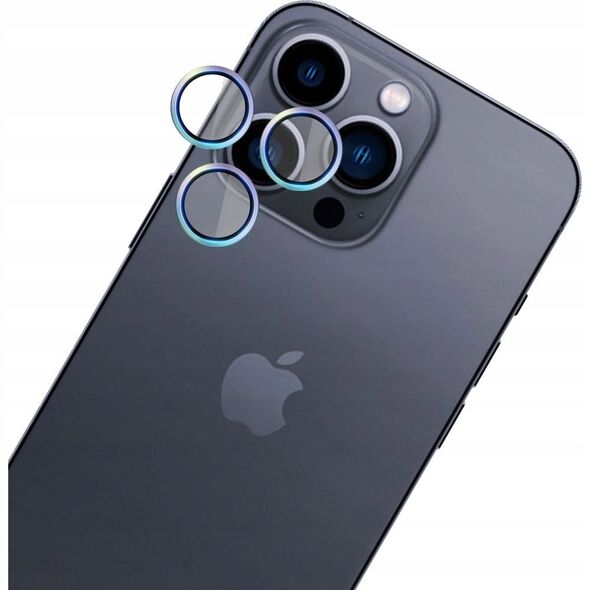 Apple iPhone 15 Pro - HARDY Lens Protection Pro Rainbow