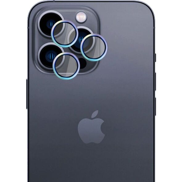 Apple iPhone 15 Pro - HARDY Lens Protection Pro Rainbow