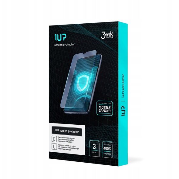 Folia ochronna dla graczy 3MK 1UP Xiaomi Redmi Note 14 Pro+ Plus [3 PACK]
