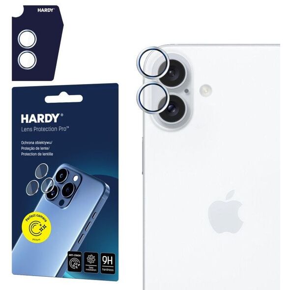 Apple iPhone 16/16 Plus - HARDY Lens Protection Pro Silver