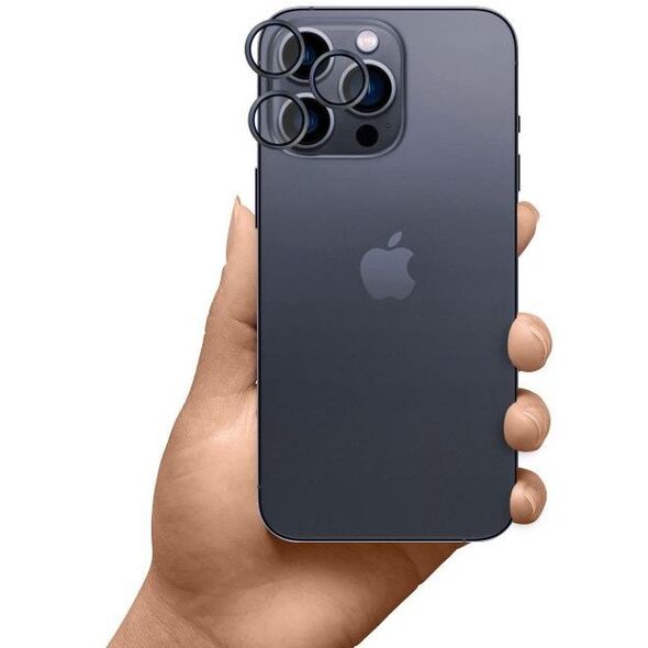 Apple iPhone 16 Pro /16 Pro Max- HARDY Lens Protection Pro Black